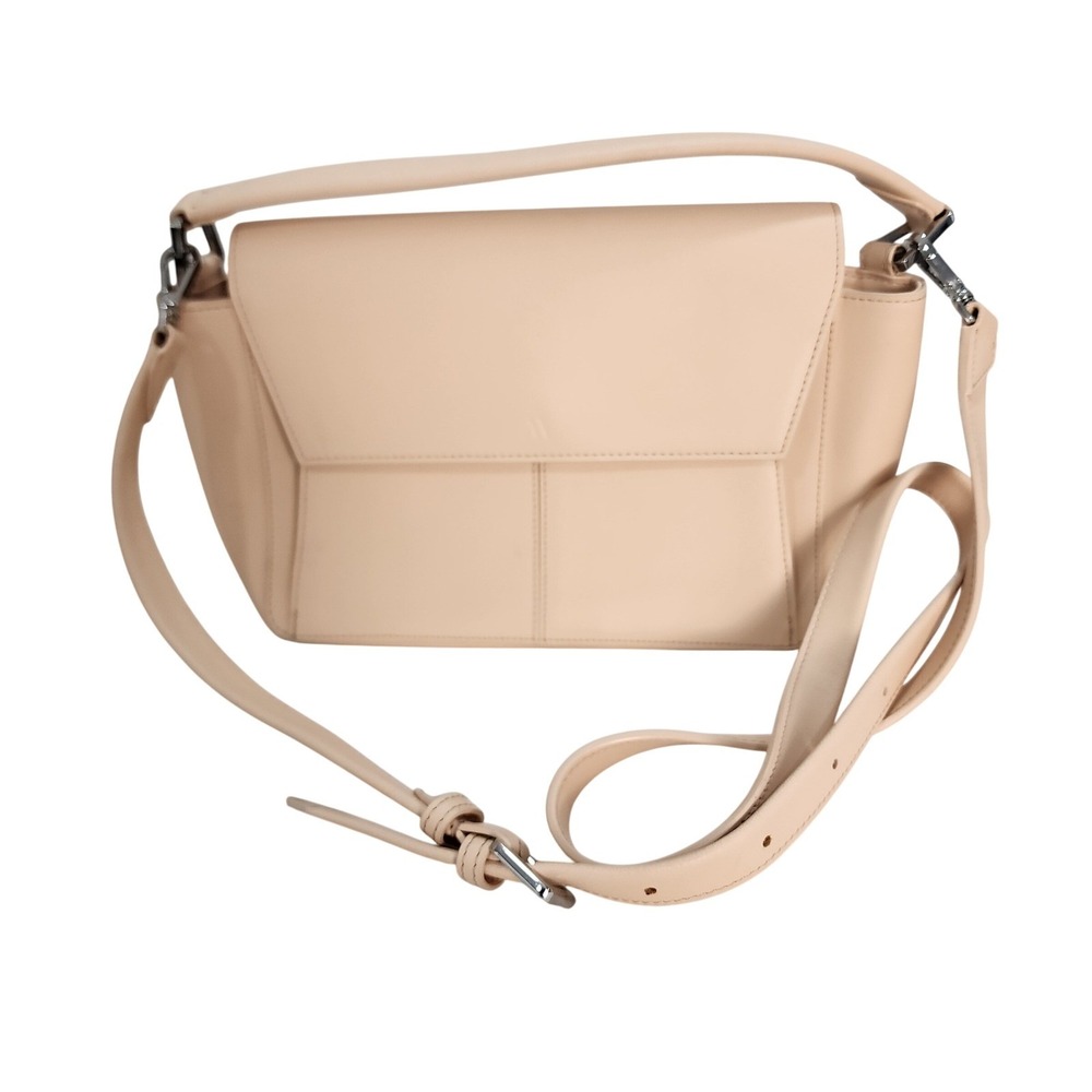 KAAI Crossbody Bag Women Medium Beige Leather Minimalist Chic luxury neutral
